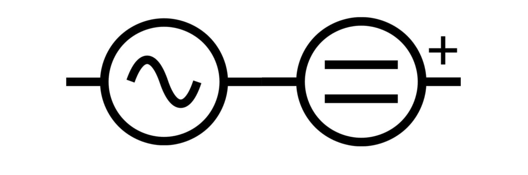 ac current symbol