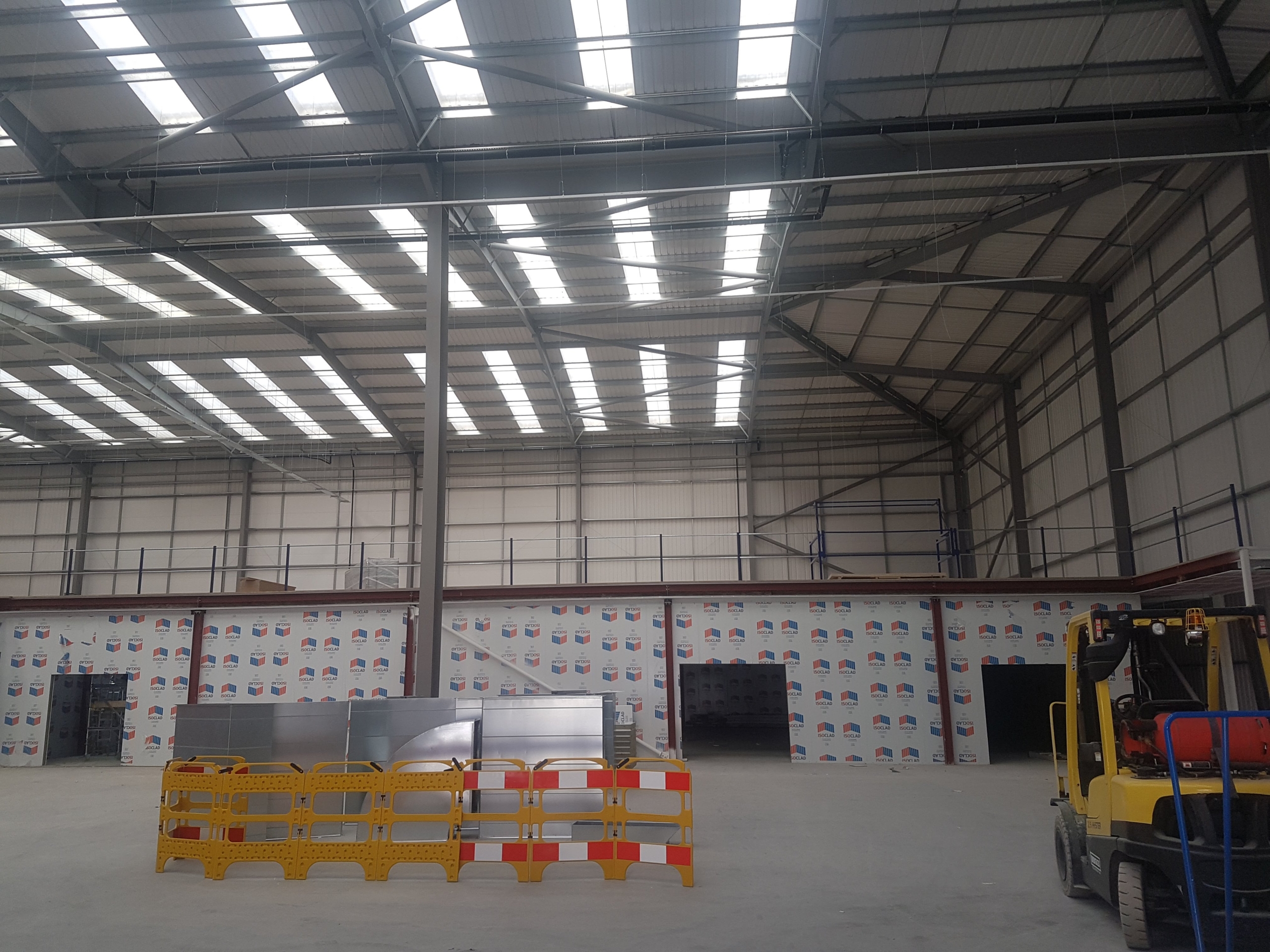 Warehouse Lighting Installation and Electrical